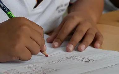 Niño estudiando (pixabay)