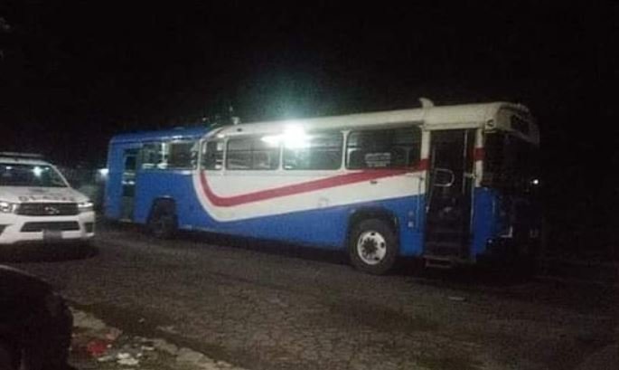 Pasajero asesinado dentro de bus ruta 38
