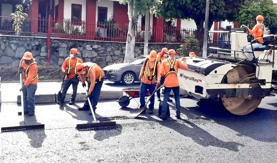 Trabajos en la avenida Jerusalén Foto tomada de Fovial