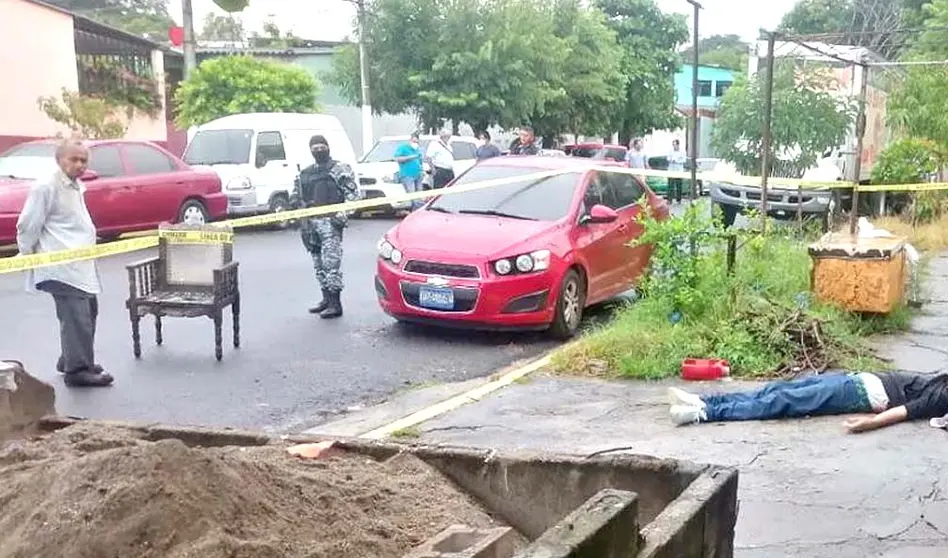 Doble homicidio en Las Cañas Foto cortesía Cruz Verde