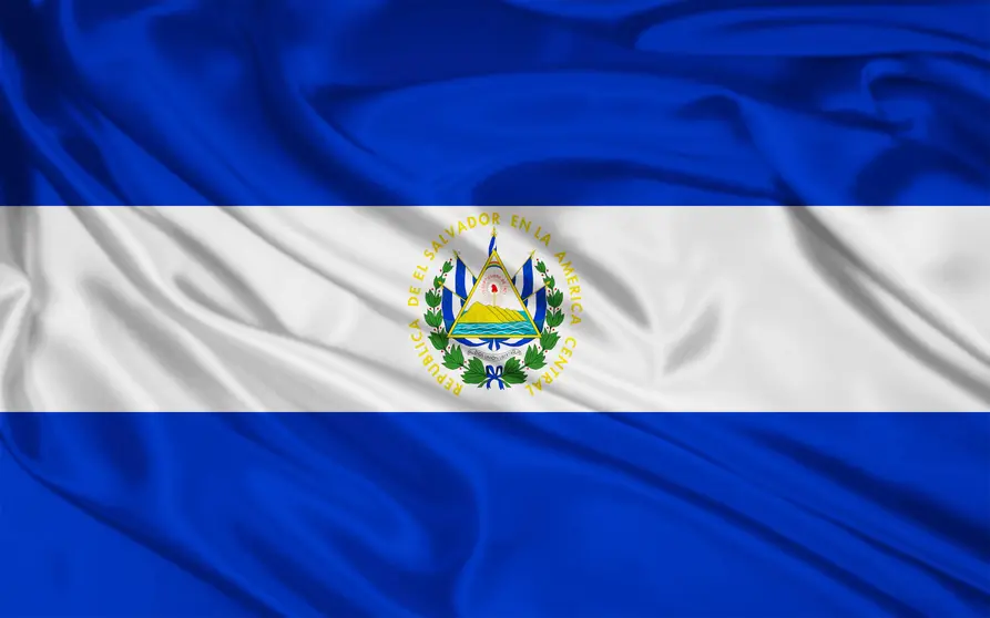 bandera salvadoreña