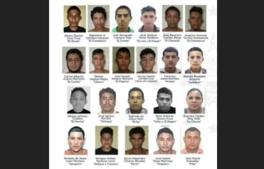 Condenados a 117 años