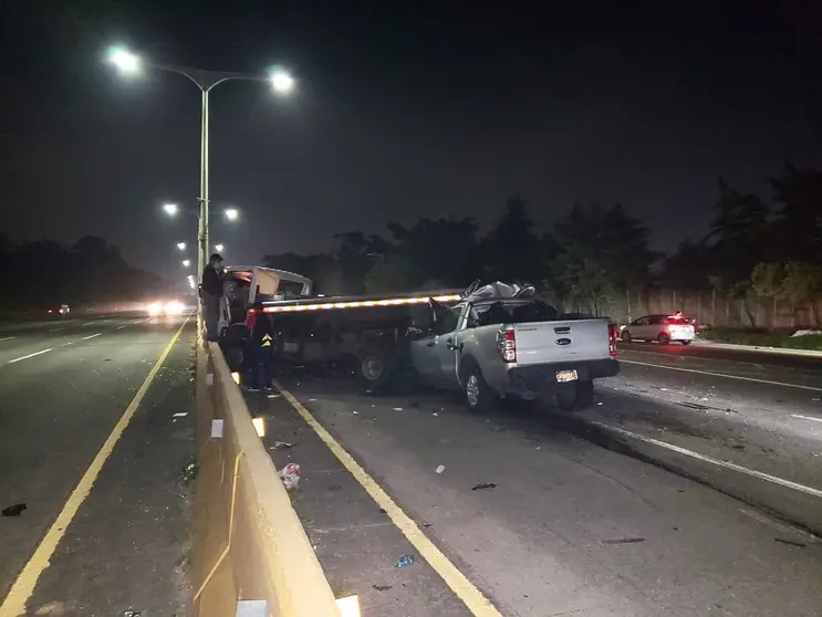 Accidente en la Monseñor Romero