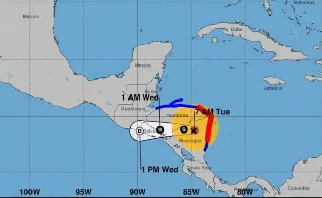 Iota en El Salvador