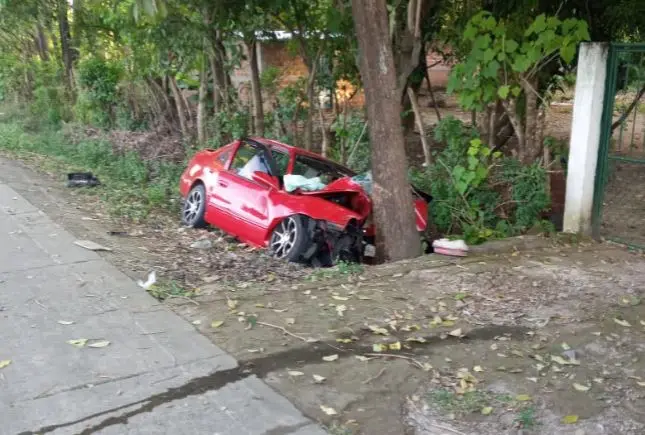 Accidente en Tecoluca