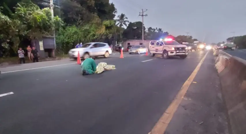 Arrollada en Quezaltepeque