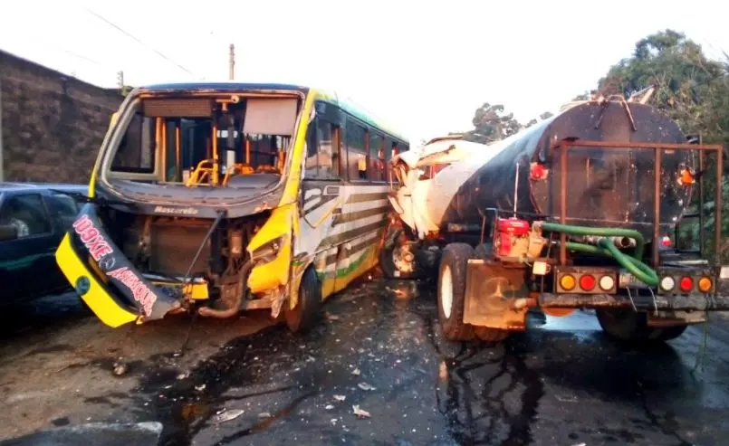 Accidente en Quezaltepeque