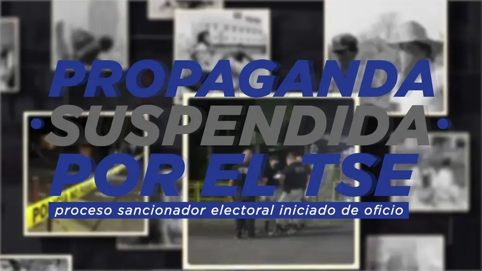 Propaganda suspendida TSE