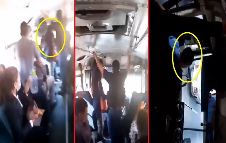 Terror de un bus en la Troncal del Norte