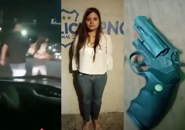 Mujer detenida Zacamil