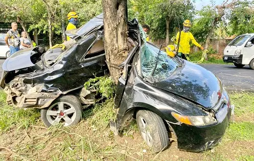Accidente Santa Ana
