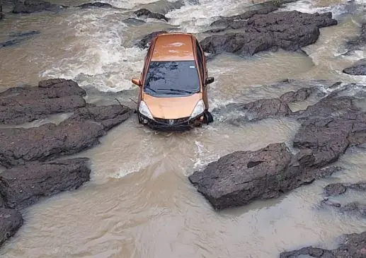 Conductor rescatado en Morazán