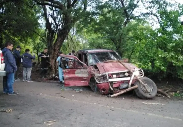 Accidente en la Paz con dos muertas