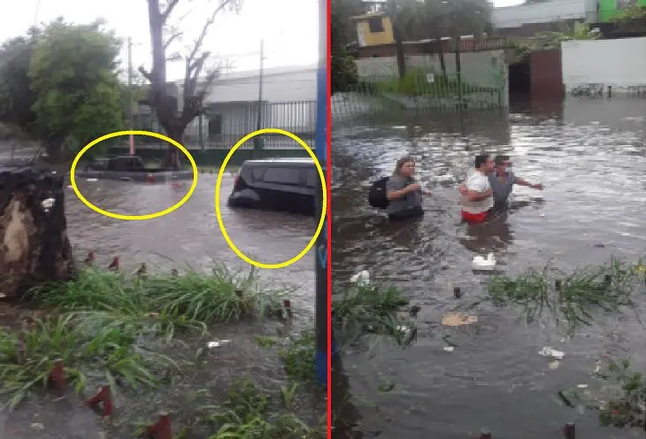 Rescatados en la Santa Lucía