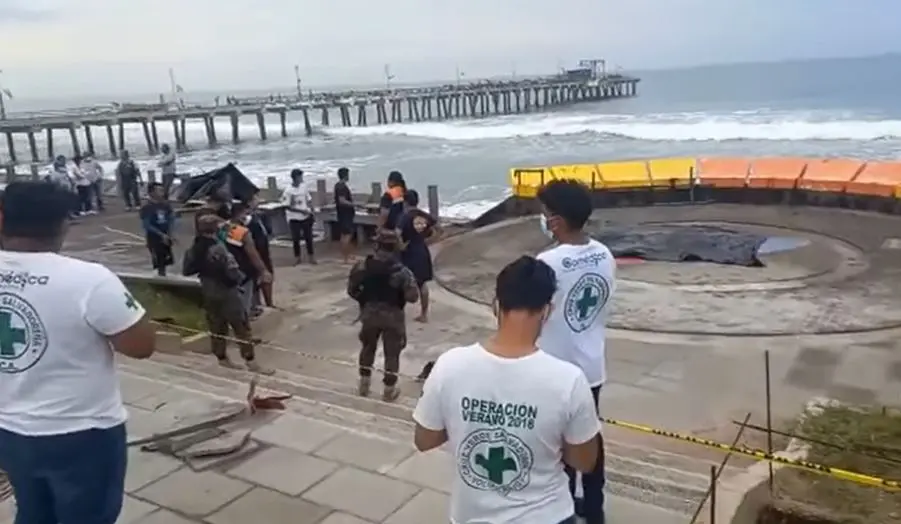 Joven ahogado en muelle del Puerto