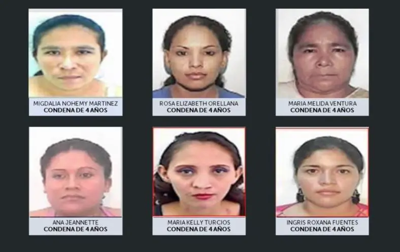 Mujeres condenadas por extorsión