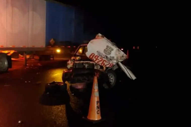 Policías accidentados