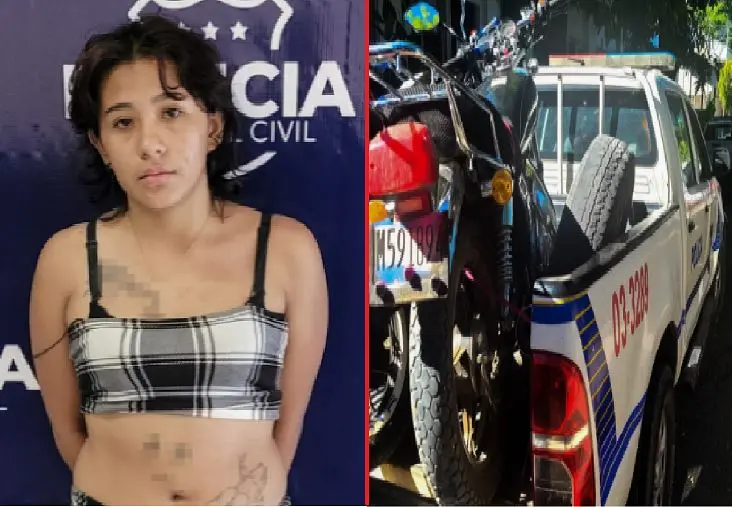 Circulaba con una moto robada