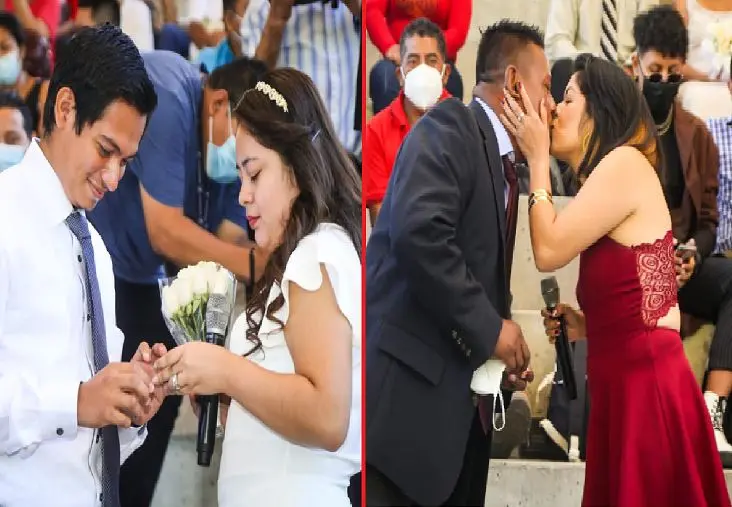 54 parejas se casan