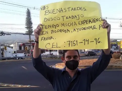 Joven busca trabajo en Santa Elena, Antiguo Cuscatlán