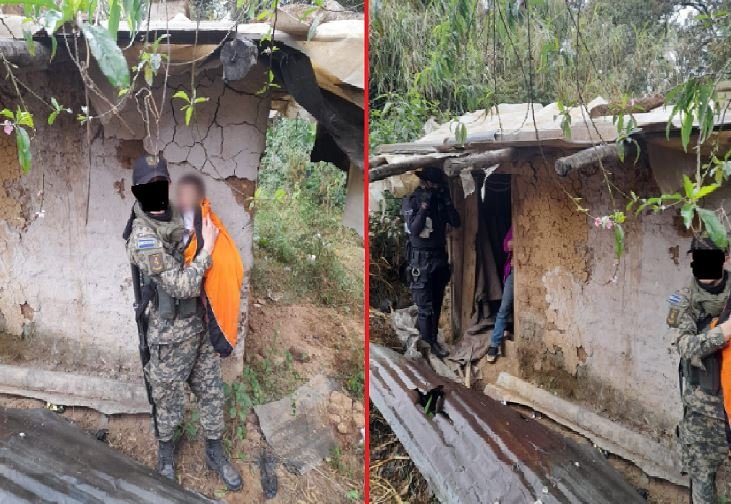 Militares rescatan a dos niños en Chalatenango