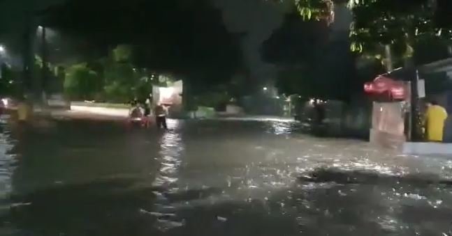 Inundaciones en la Santa Lucía