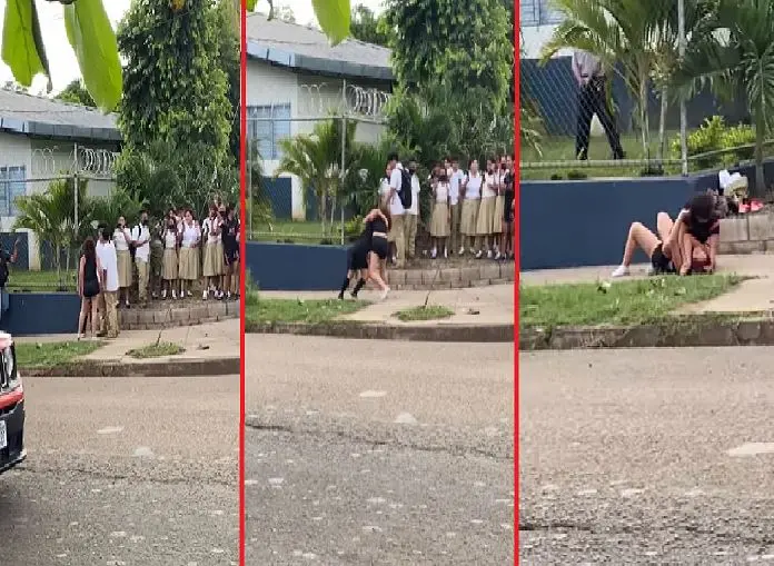 Pelea de alumnas