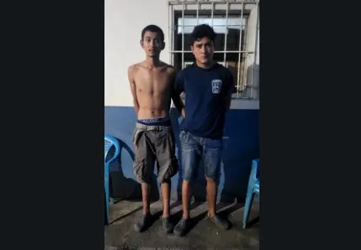 Detenidos en Moncagua