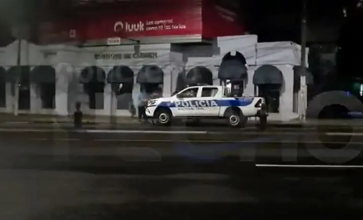 Dos vigilantes captiurados en la Zona Rosa