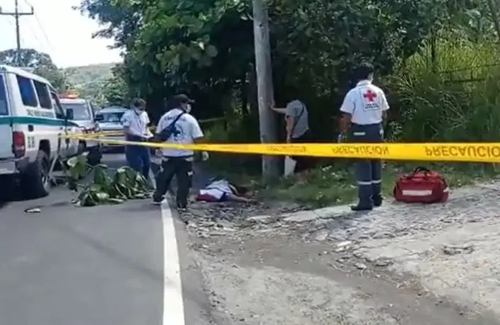 Mujer atropellada en Mariona