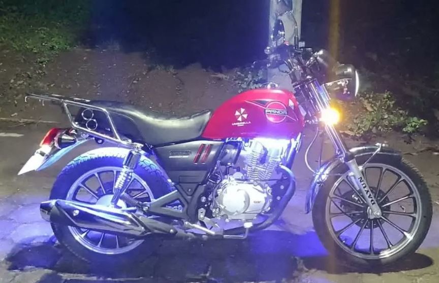 Motocicleta robada