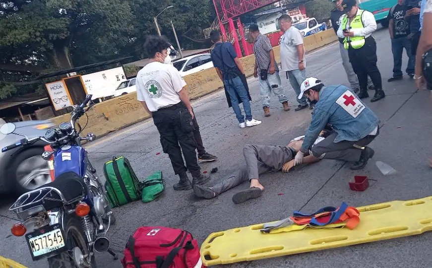 Motociclista de 19 años