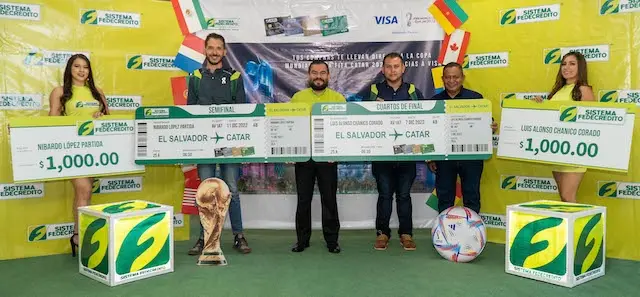 FEDECREDITO GANADORES SORTEO QATAR