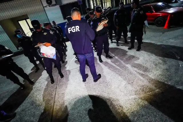 Fiscalía redada 18 SS y Nejapa
