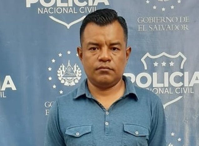 Detenido agresor Barrera Palacios Soyapango