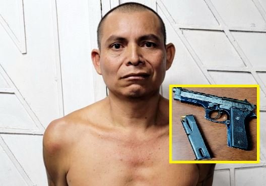 Pandillero de la 18 en Quezaltepeque