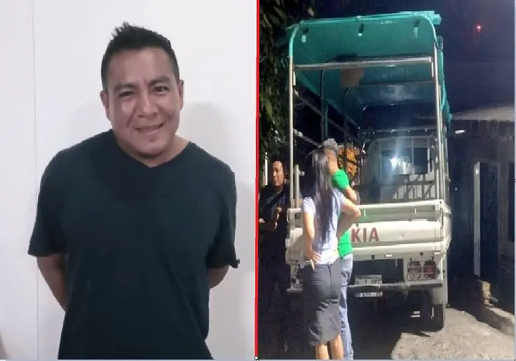 Conductor ebrio en Cojutepeque