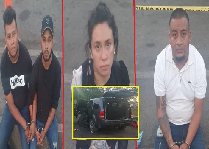 Cuatro guatemaltecos detenidos con 4 kilos de cocaína