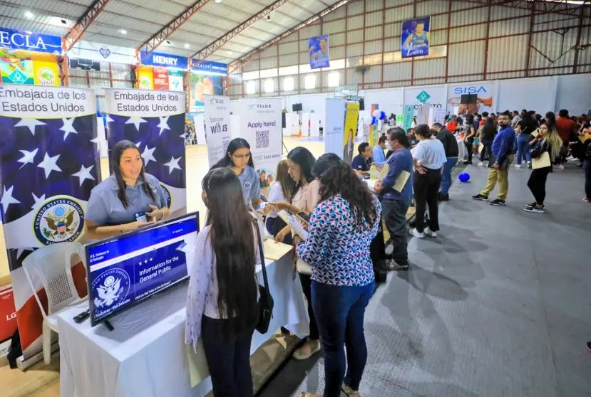 Feria de empleo en Santa Tecla 2023