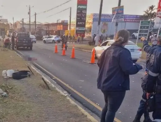 Mujer de 75 años atropellada