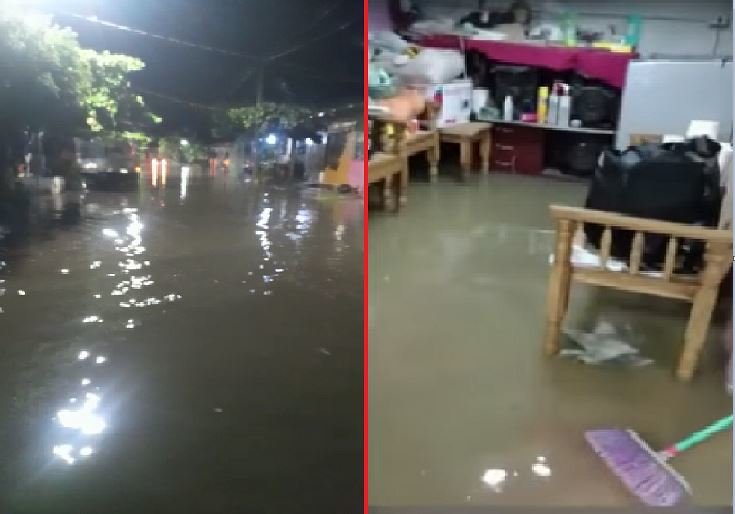 Inundaciones en Quezalte y San Salvador