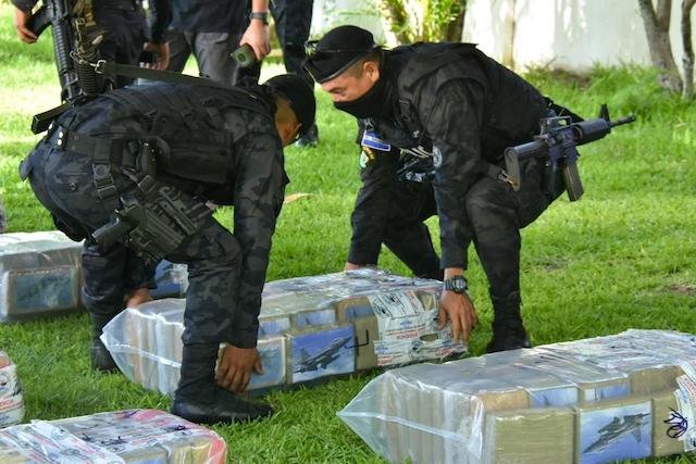 Decomiso de 429 kilos de cocaína en Jucuarán