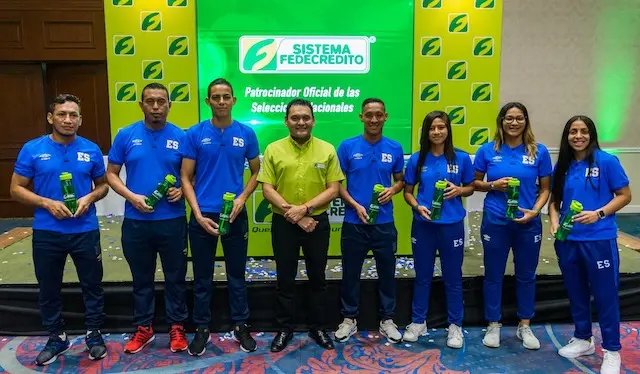 FEDECRÉDITO PATROCINADOR SELECCIONES FÚTBOL