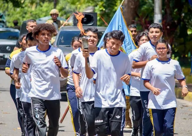 FUEGO JUEGOS FINALIZA RECORRIDO