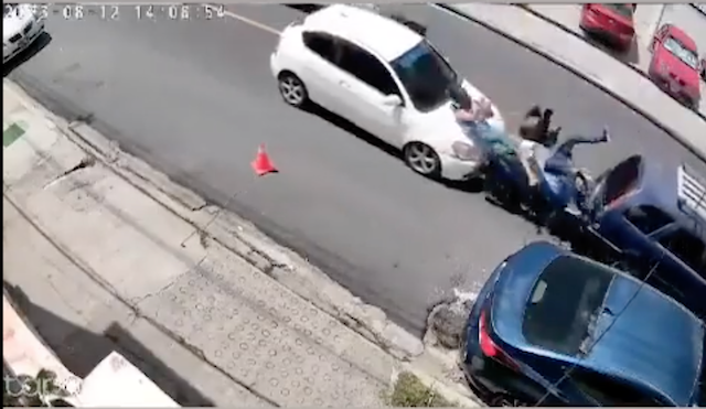 Oris Adolfo Sánchez Mejía atropelló a una pareja en una motocicleta en San Marcos