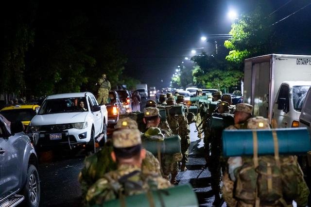 Nuevo cerco militar y policial en Soyapango Campanera