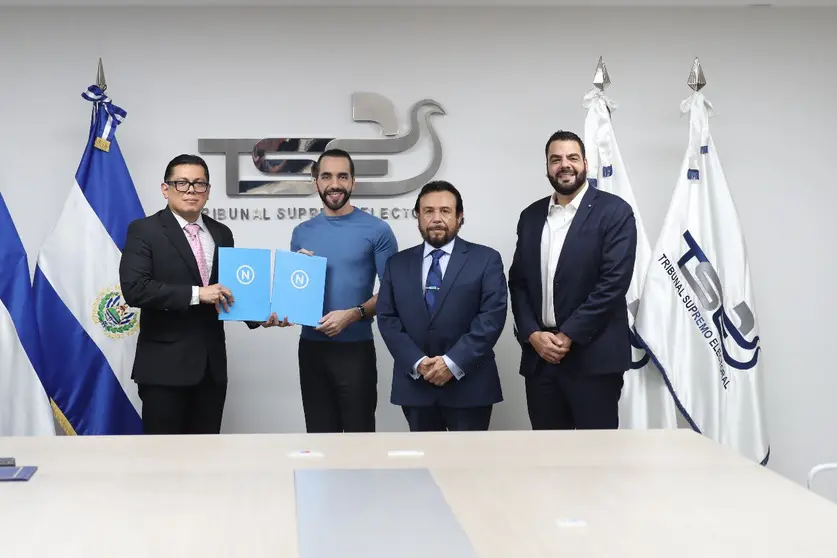 TSE Bukele Ulloa inscripación candidatos