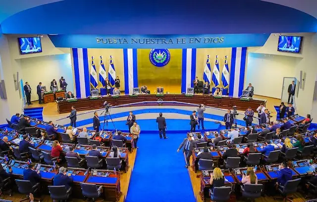 Sesión plenaria Asamblea Legislativa