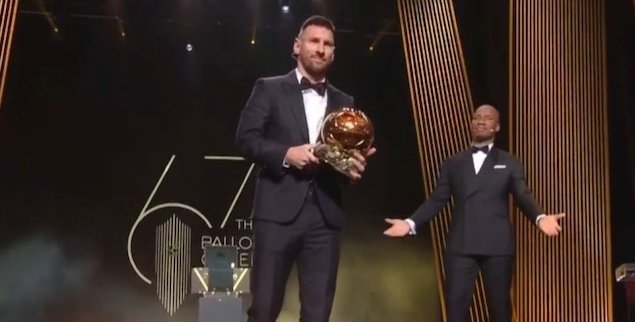 Lionel Messi Balón de Oro 2023