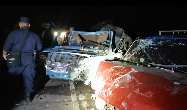Accidente carretera del Litoral César Iván Colocho Mejía 583 grados de alcohol
